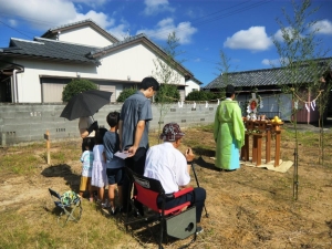 O様邸地鎮祭