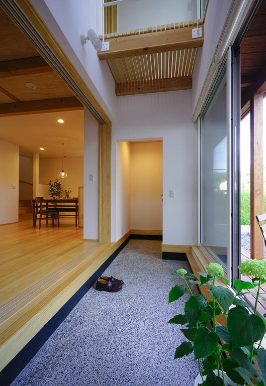 注文住宅,浜松,土間,自然素材,内装