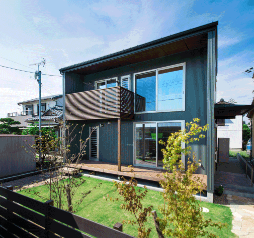 浜松,注文住宅,自然素材の家,雨楽な家爽