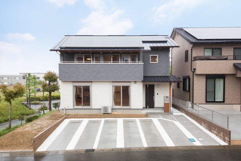 注文住宅, 自然素材,規格住宅,雨楽な家