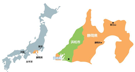 浜松市の位置